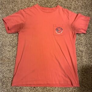 Vineyard Vines Men's Salmon Short Sleeve Tee